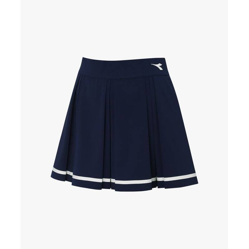 ディアドラ diadora クラシックプリーツスカート NAVY D5222TSK70NVS 417589