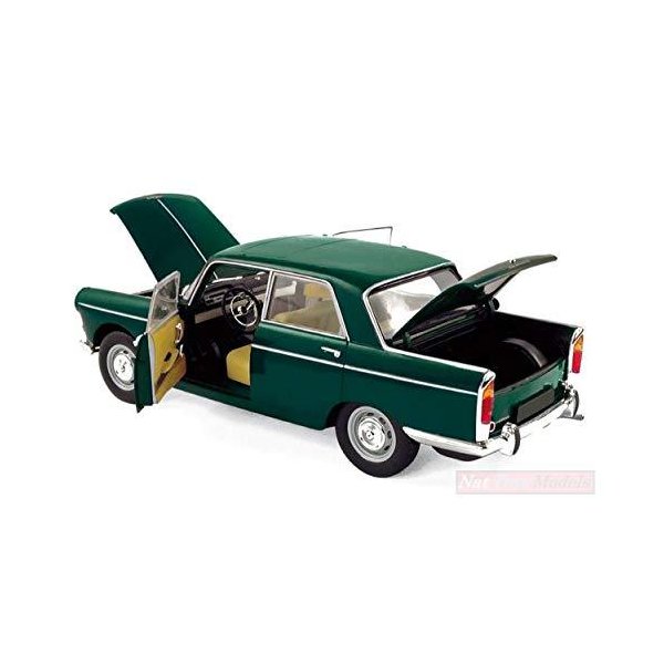 NOREV NV184833 Peugeot 404 1965 Antique Green 1:18 MODELLINO DIE CAST Model 並行輸入品
