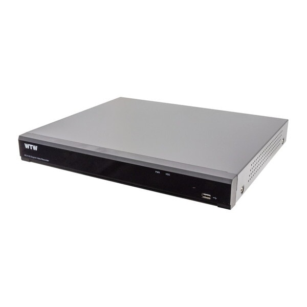 塚本無線 WTW-DA338G3 (8TB) ブラック 500万画素AHDシリーズ 8chデジタルビデオレコーダー(DVR)