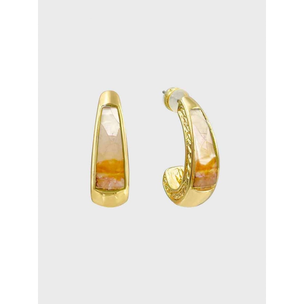 ジャン・ポール・クラリッセ・櫛型ストラップイヤリング JB 23054E