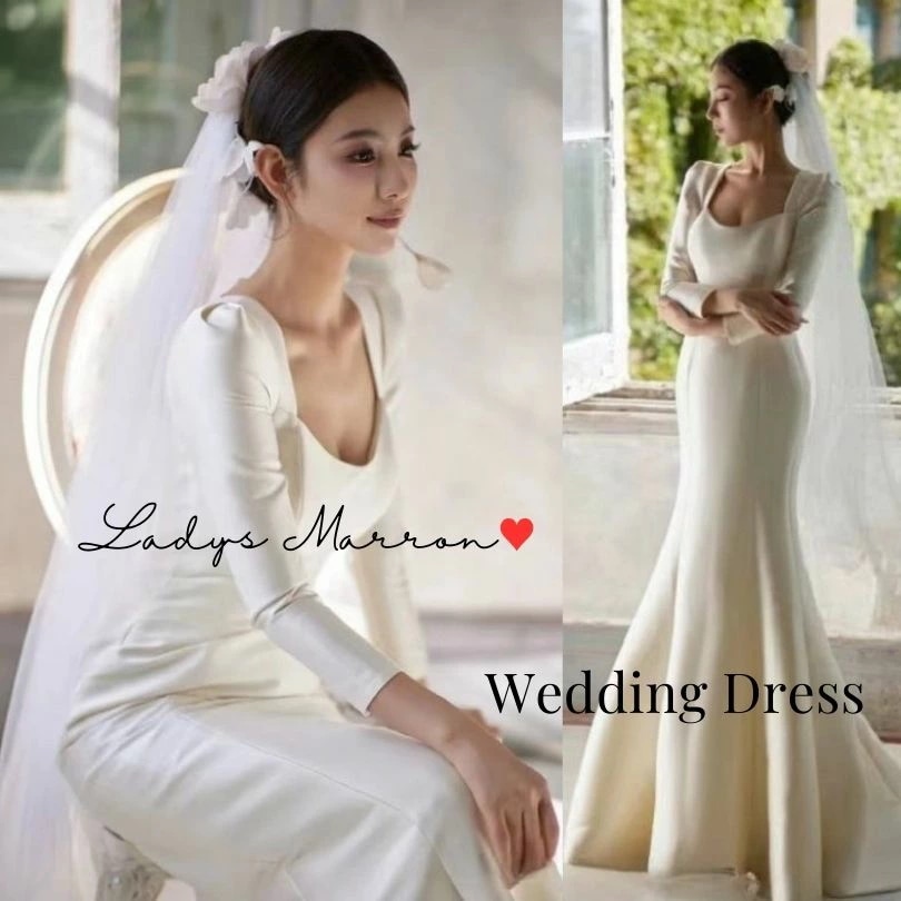 2点購入で200円割引15日間のみ ウェディング ドレス マーメイド 白 花嫁 前撮りドレス かわいい 花嫁二次会ドレス フォトウェディング 二次会ドレス 韓国 無地 マーメイドライン 春 夏 秋 7,124円