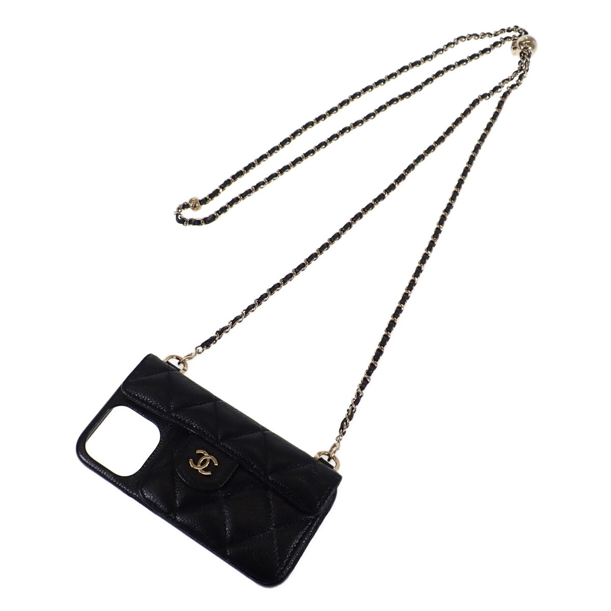 iPhone13/13proケース スマホカバー AP2689 携帯・スマホアクセサリー ブラック レディース【ABランク】