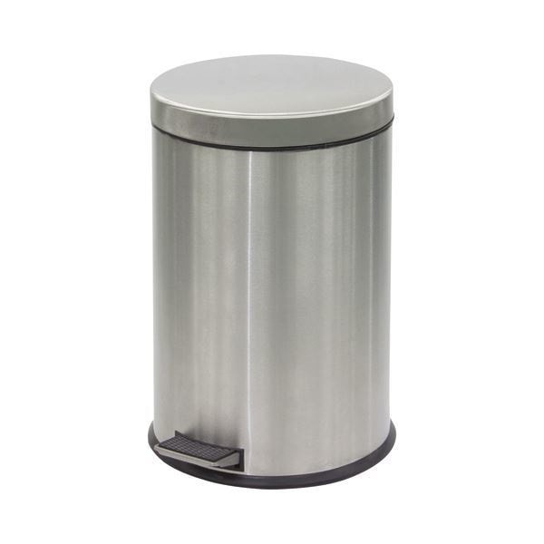 （まとめ） ステンレスペダルボックス 20L SU-909-920-0 1台 [x2セット]