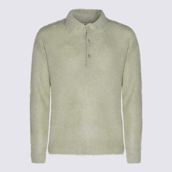 AURALEE Men T-Shirts A25AP01KM LIGHT KHAKI Green