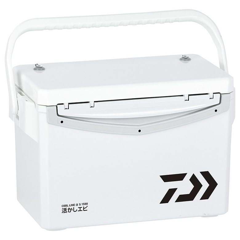 ダイワ クールラインα イカシエビ S 1500 15L (ホワイト) クールラインα 活かしエビ S 1500 15L (ホワイト) 03300052ダイワ