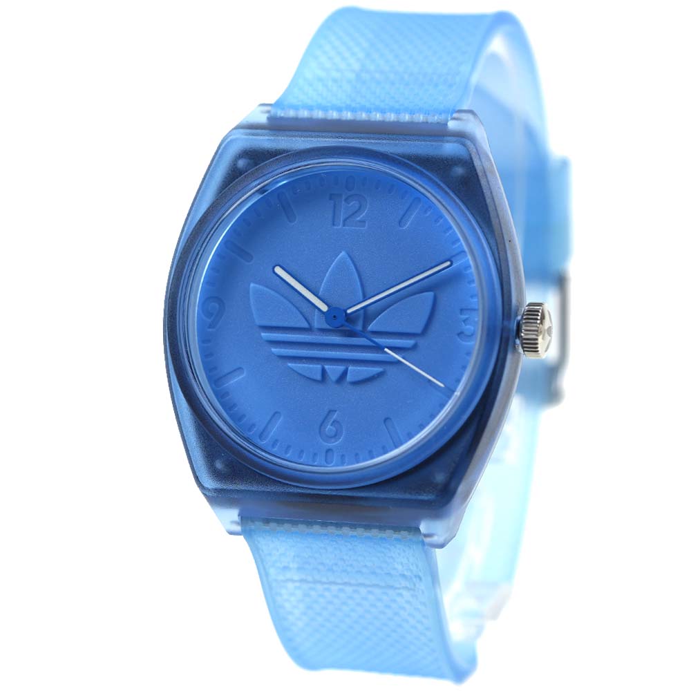 アディダス 腕時計 ユニセックス メンズ レディース adidas PROJECT TWO クリアブルー 軽量 AOST22031