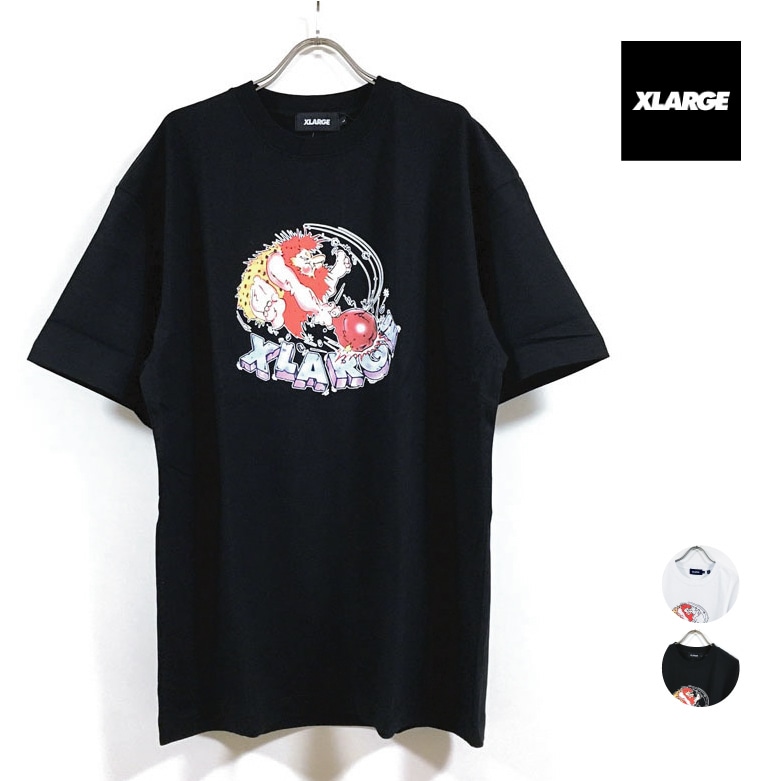 XLARGE エクストララージ CAVEMAN 半袖 Tシャツ メンズ 送料無料 x-large xlarge