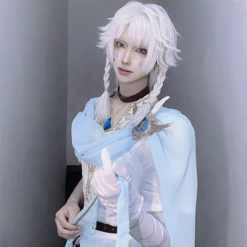 Identity Vアイデンティティ V預言者ホワイト 真実の預言の下で ハロウィンセット 白い靴付き