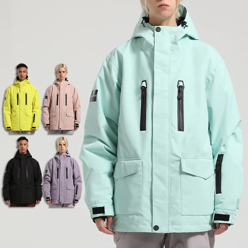 スノーボードウェア スノボウェア スキーウェア ジャケット プルオーバー パーカー 男女兼用 メンズ レディース スノーボード ウェア 防風 防水 防寒着