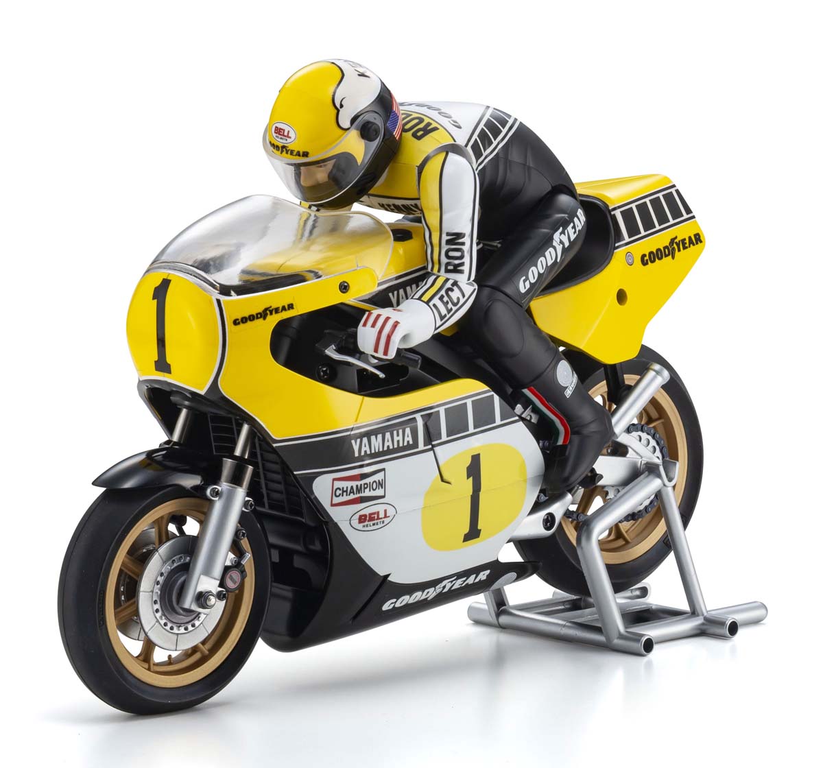 京商 【再生産】1/8 電動RCバイク組立キット EP バイク ハングオンレーサー シリーズ YAMAHA YZR500 1978【34936T1】 ラジコン KC.34936T1 ハングオンレーサー