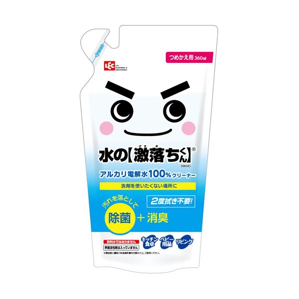 （まとめ）レック 水の激落ちくん つめかえ用360ml 1個[x20セット]
