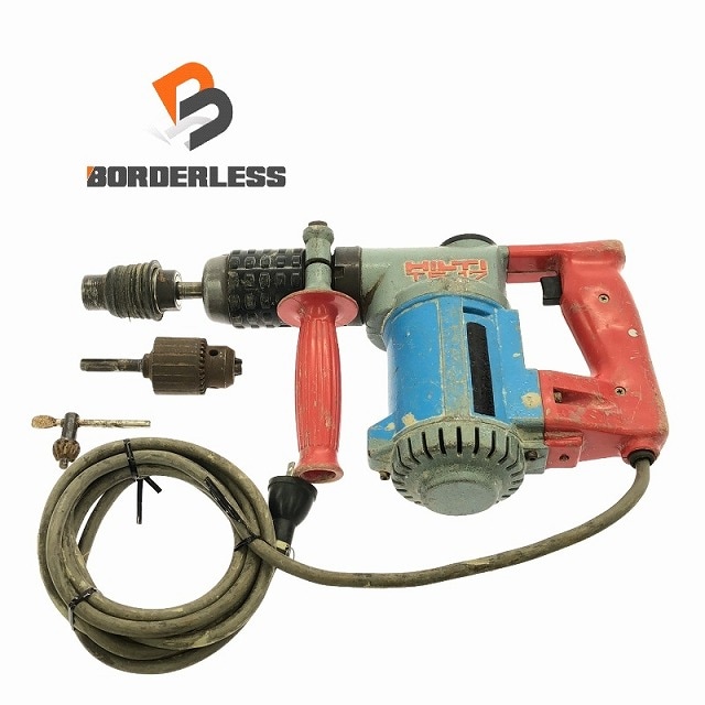 used HILTI ヒルティ 100V ロータリーハンマードリル TE17 ストレートドリルチャック付 SDSプラス コード式 ハンマドリル 101851