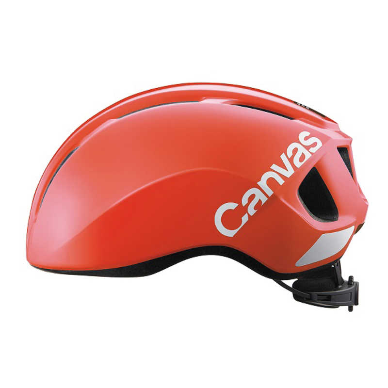 オージーケーカブト　自転車用 ヘルメット CANVAS-SPORTS キャンバススポーツ(M/L:57～59cm/フラッシュレッド) CANVAS-SPORTS　CANVAS_SPORTS