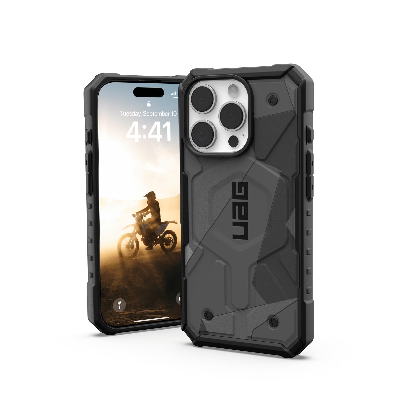 URBAN ARMOR GEAR iPhone 16 Pro 2024対応耐衝撃ケース MAGSAFE対応 PATHFINDER SE ジオカモ 【日本正規代理店品】 UAG-IPH24MA-MS-G
