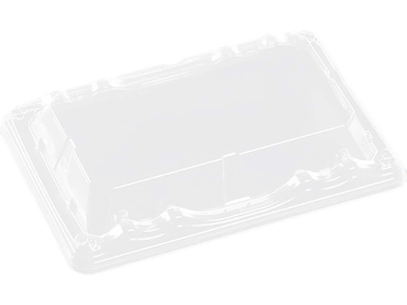【ケース販売】 エフピコ(Fpco) T-大波皿2-4嵌合低蓋 透明 900枚入 1WG8