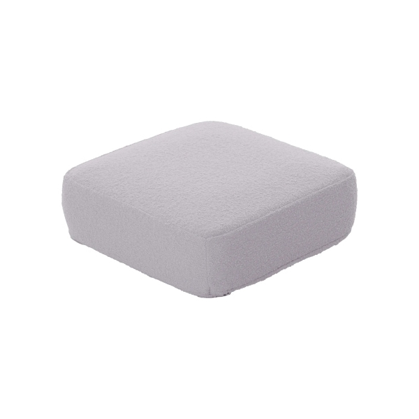 CELLUTANE 低反発クッション Sweets ブークレ A366-757GRY 四角 グレー メーカー直送