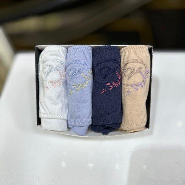 綿100％曜日パンツ4種セット PT7411_DG