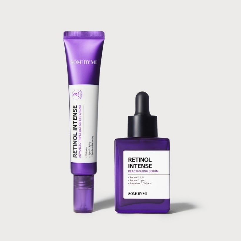 レチノールインテンシブアドバンスドトリプルアクションアイクリーム 30ml + セラム30ml