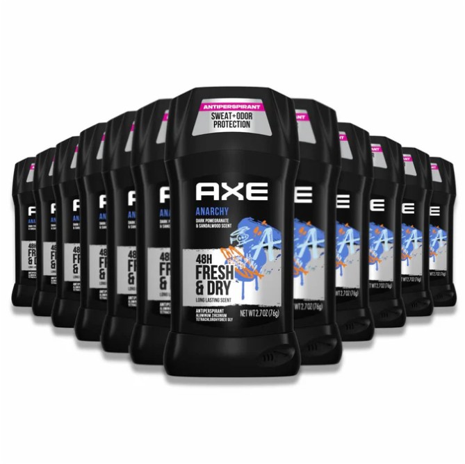 Axe - Deodorant Stick Anarchy 2.7 oz - 12 Pack