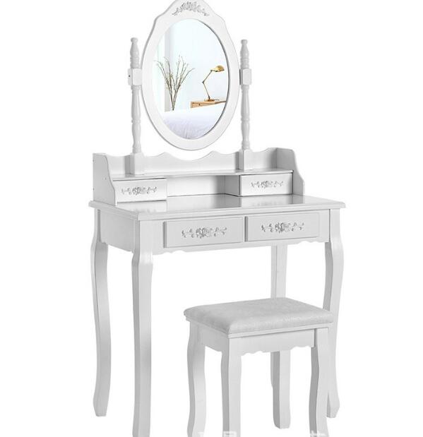 モダンドレッサーテーブル女性用化粧台化粧台セット高級化粧台寝室用化粧台