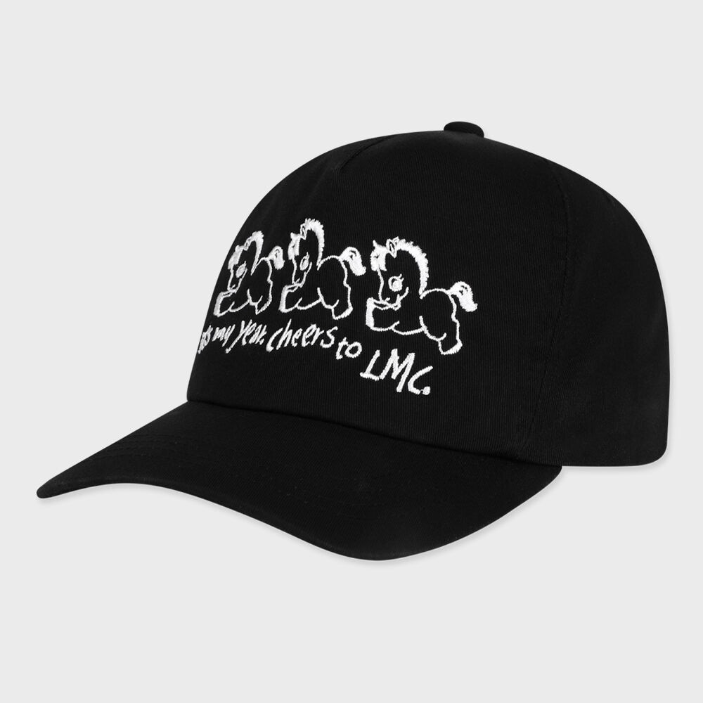 LMC ニューイヤーホース 5パネルキャップブラック