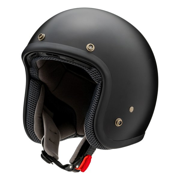 ジェットヘルメット YH-001 フラットブラック Mサイズ YH001FBK/M