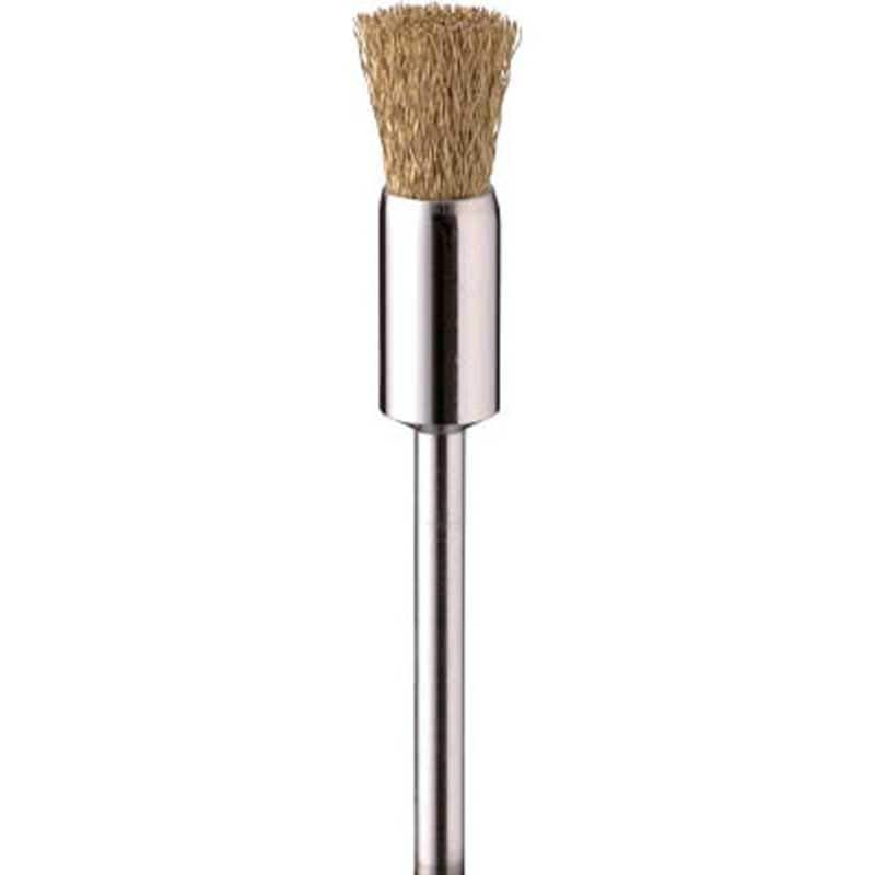 ミニター　ミニモ 金属ブラシ エンド 真鍮 φ10 (10本入)　FC4543