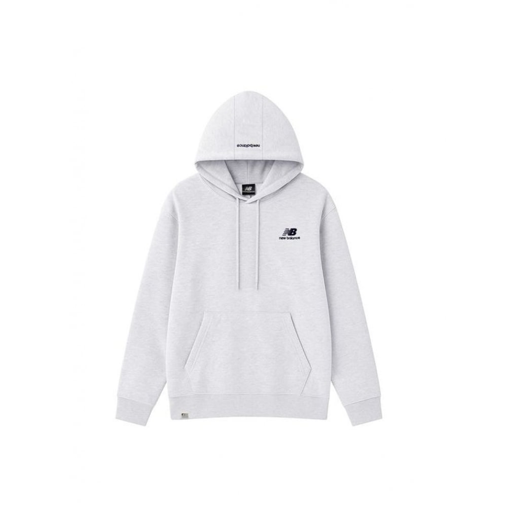 ニューバランスジュニア NB ニューバランスエッセンシャルフリースユニバーサルパーカーパーカーグレー NBN0D41013-16