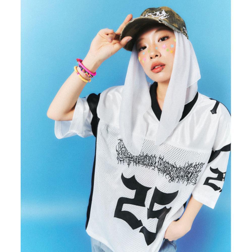 SCHISM INDUCING METAL HOCKEY JERSEY WHITE SB8TS26WH