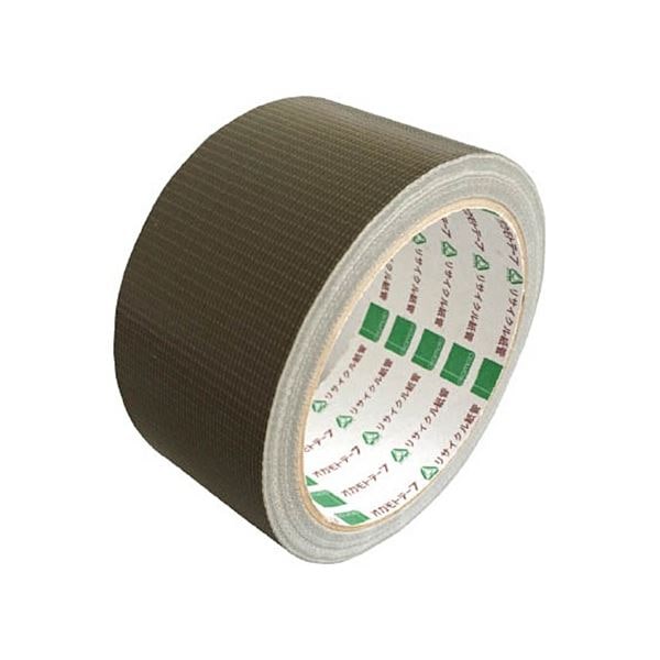 (まとめ) オカモト いろいろ使えるOKテープ 48mm×10m オリーブ OKT48-O 1巻 (×20セット)