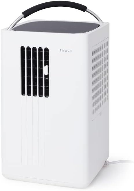 シロカ 除湿機能付きポータブルクーラー スポットクーラー [環境温度5～38℃/低消費電力/4.4L日の除湿/ハンドキャリー/除湿機/除湿器/ポータブルエアコン] SY-D151
