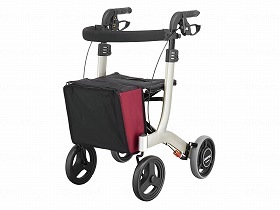 アロン化成 歩行車 リトルターン 抑速付 ワインレッド 532323
