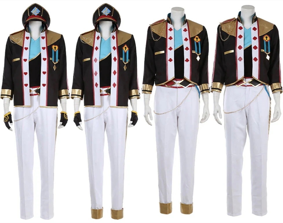 ES あんさんぶるスターズ ALKALOID アルカロイド 翼モラトリアム 白鳥藍良 風早 巽 礼瀬 マヨイ 天城一彩 MV衣装 コスプレ衣装 コスチューム イベント期間限定30％