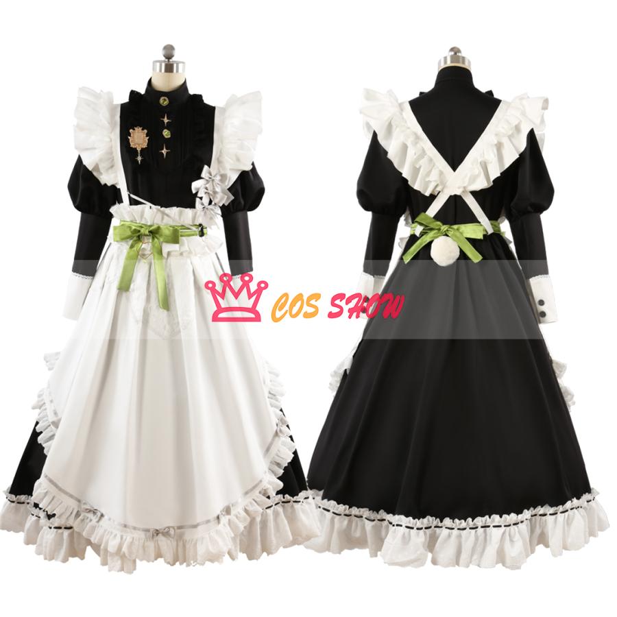 赤字販売!NU:カーニバル オリビン あめとムチ おりびょん メイド服 コスプレ衣装 カチューシャ付き cosplay 仮装 オーダーメイド製作可能 イベント ハロウィン 学園祭