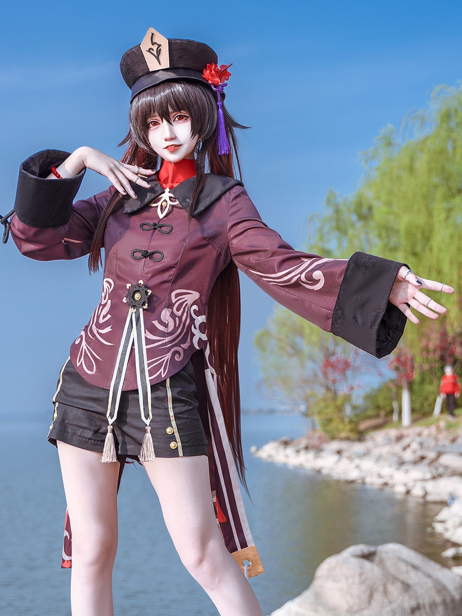 原神 げんしん genshin 胡桃 璃月 カンウ コスプレ衣装 コスチューム期間限定30％