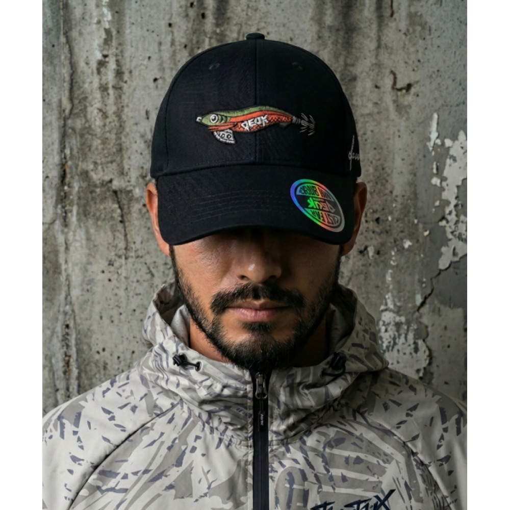ドゥーフィッシングデュースエギーエンブロイダリーフィッシングボールキャップ FAP-2602