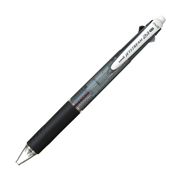 (まとめ) 三菱鉛筆 多機能ペン ジェットストリーム2＆1 0.7mm （軸色：黒） MSXE350007.24 1本 (×30セット)