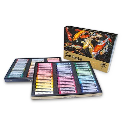 [専門家用]ソフトパステル（イザベル版） 72Colors :: 2種類以上の色を混ぜることにより