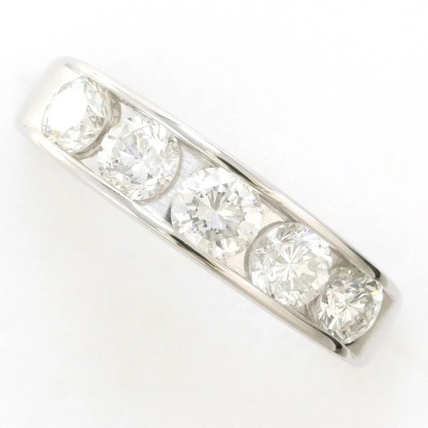 PT900 プラチナ リング 11号 ダイヤ 1.00 SI2 鑑別書 中古 70,785円