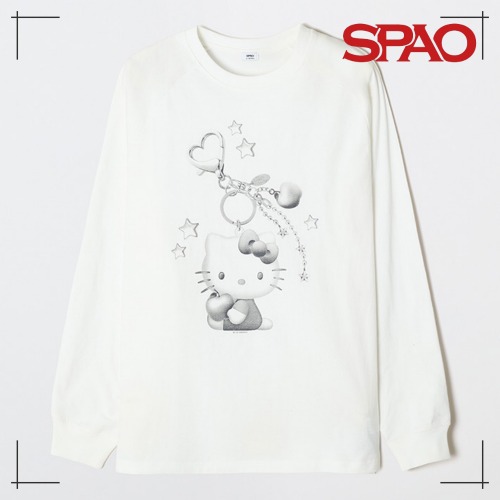 SPAO公式 サンリオ 長袖 (WHITE)