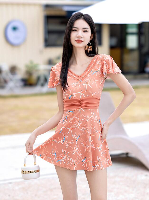 【急速出荷!】セパレート 大人 ビキニ ワンピース水着 ワンピース 紐ビキニ 可愛い 大人っぽい ミズギ セパレート リブニット セクシー水着 ＹＹ5047 体型カバー水着 セクシー 韓国 レディース 4,967円