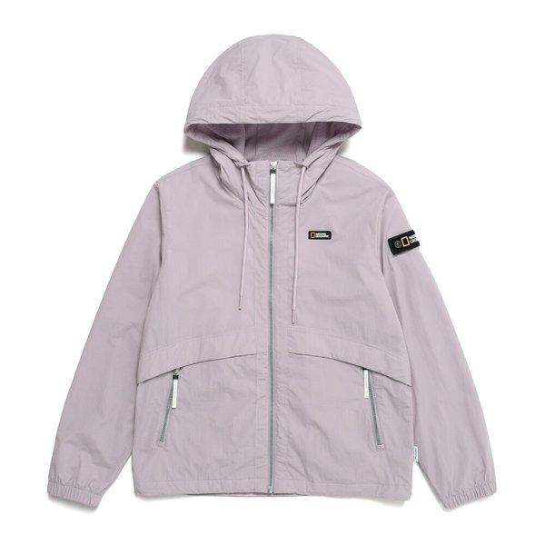 N233WJP040 女性用ダウンリンウィンドブレーカージャンパー RED BEAN