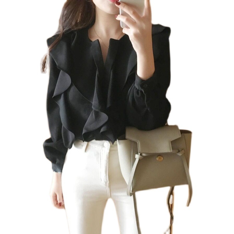 トップス シャツ ブラウス フレンチスリーブ ラウンドネック フリル 快適 着心地 かわいい 大人可愛い きれいめ シンプル カジュアル 大人 上品 おしゃれ お洒落 レトロ 大人女子 こなれ感 ラフ