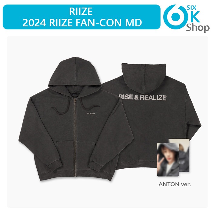 RIIZE - ZIP-UP HOODIE [ RIIZING DAY FINALE MD ] (2024 RIIZE FAN CON) 公式グッズ ライズ 当店特典