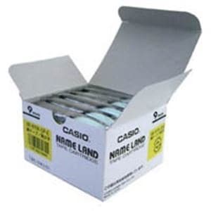 カシオ計算機（CASIO） テープ XXR-9YW-5P-E 黄に黒文字 9mm 20個