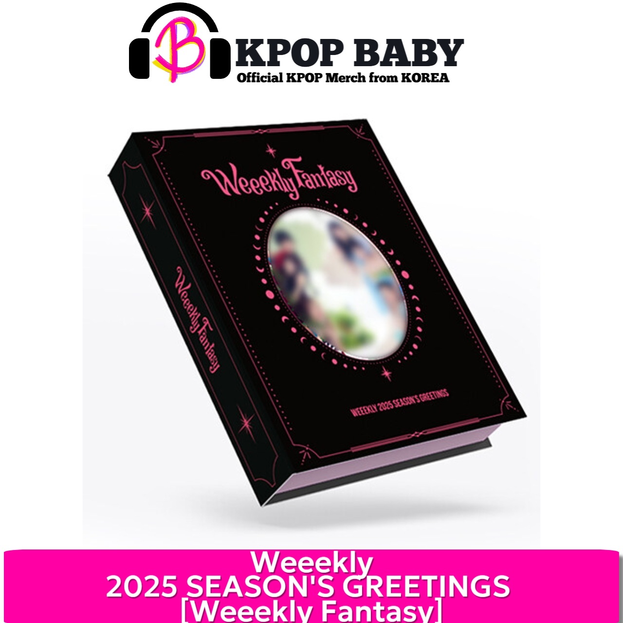 Weeekly 2025 SEASONS GREETINGS Weeekly Fantasy シーグリ シーズングリーティング 公式カレンダー