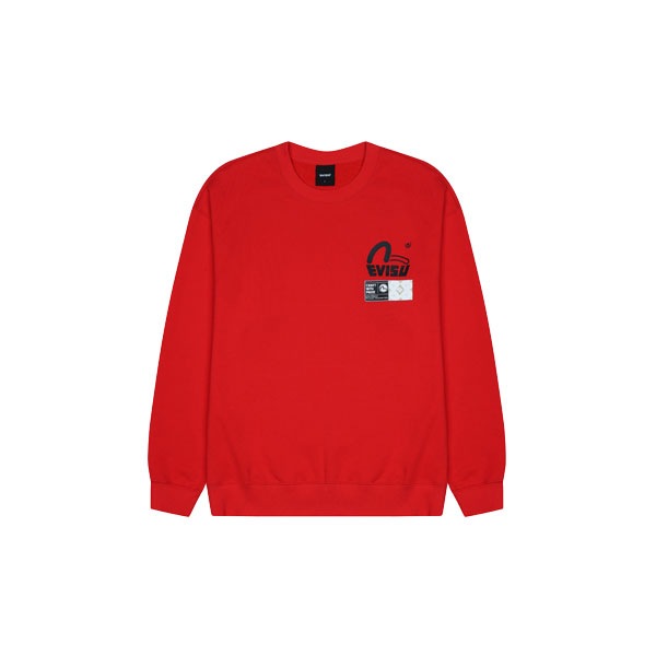 ラベルプリント ルーズフィット スウェットシャツ Big Hills Sweat Setup (EW4UTS907_RE)