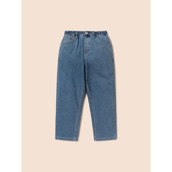 [エッセンシャル] ストレートデニムパンツ ブルー