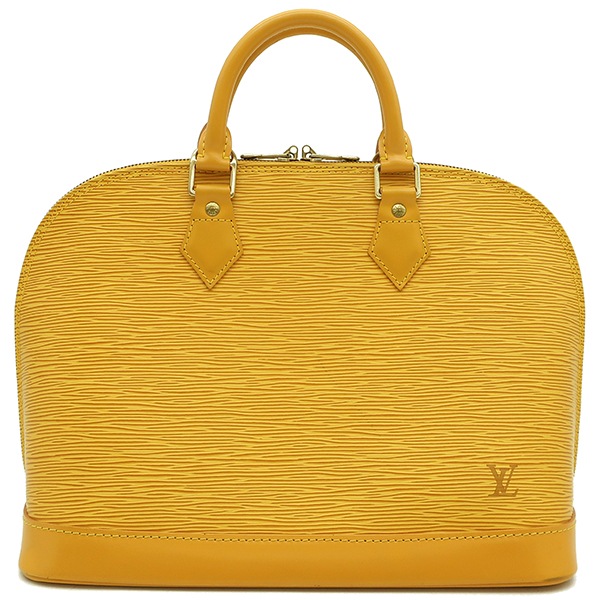 ルイヴィトン LOUIS VUITTON ハンドバッグ アルマ PM エピレザー タッシリイエロー ゴールド金具 黄色 鍵・パドロック欠品 M52149 MI0979【中古】