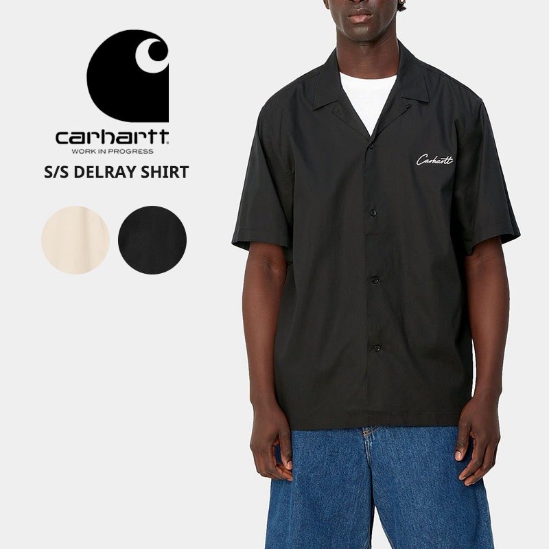 カーハート ダブリューアイピー 半袖シャツ Carhartt WIP S S DELRAY SHIRT i031465 メンズ ボーリングシャツ ボウリングシャツ